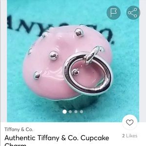 Retired Tiffany Cupcake Charm NEW Price is Firm